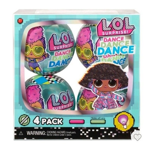 LOL Surprise Dance Dance Dance Dolls 4 Pack L.O.L - Picture 2 of 4